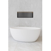 Hotbath &MORE Inbouwbox of inbouwnis - 30x80x10 - frameless + LED - Geborsteld zwart PVD SW1246611