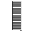 Wiesbaden Elara radiateur électrique Smart WiFi 181,7 x 60 cm noir mat SW1119300