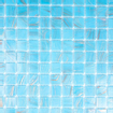 The Mosaic Factory Amsterdam carrelage mosaïque 32.2x32.2cm pour mur et sol intérieur et extérieur carré verre bleu clair SW62141