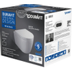 Duravit Me by starck pack WC suspendu compact avec abattant softclose blanc SW115544