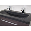 Saniclass New Future XXS Corestone13 Meuble salle de bain 100cm avec miroir noir SW47868