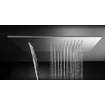 Hotbath Mate douche de tête encastrée carrée avec cascade 50x50cm chromé SW61984