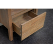 Saniclass Natural Wood Set de meubles 80cm modèle suspendu Grey Oak avec lavabo blanc 1 trou pour robinetterie sans miroir SW9151