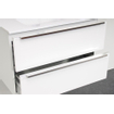 BRAUER EVO meuble 80.2cm Blanc 1 trou pour robinetterie SW8809