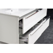 BRAUER EVO meuble 120cm Blanc 4 tiroirs SW8880