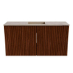 Mondiaz JOYA-DLUX Meuble de toilette 80cm - couleur Ruby - Vasque FAYE position Milieu Sans trou de robinet couleur Arena SW1425267
