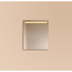 Adema Squared 2.0 badkamerspiegel - 60x70cm - incl. bovenverlichting - LED - sensor schakelaar SW647631