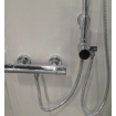 Xellanz Altara Colonnes de douche avec robinet thermostatique et pomme de douche 20cm chrome SW4041