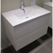 Saniclass New Future XXS Empoli Vasque meuble 80cm sans miroir gris SW27821