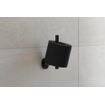 Duravit Starck T Porte-papier toilette réserve Noir mat SW297109