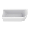 Wiesbaden Zenn hoekbad links 170 x 75 cm acryl glans wit met waste glans wit SW1158954
