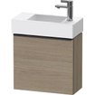 Duravit D-neo Meuble sous vasque 48.4x22.2x44cm 1 porte Chêne (terra) mat SW640586