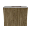 Mondiaz JOYA-DLUX 50cm toiletmeubel - kleur Dusk - Wastafel FAYE positie Rechts Zonder kraangat kleur Oza. SW1425963