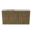 Mondiaz JOYA-DLUX 80cm toiletmeubel - kleur Dusk - Wastafel FAYE positie Links Zonder kraangat kleur Saba. SW1426059