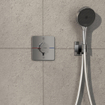 Hansgrohe ShowerSelect Comfort Q Thermostaat - inbouw - 2 functies - geïntergreerde zekerheidscombinatie - chroom SW918063