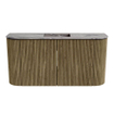 Mondiaz JOYA-DLUX 83.2cm toiletmeubel - ronding links en rechts kleur Dusk - Wastafel FAYE positie Midden 1 kraangat kleur Sombra. SW1426180