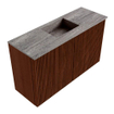 Mondiaz JOYA-DLUX Meuble de toilette 70cm - couleur Ruby - Vasque FAYE position Milieu Sans trou de robinet couleur Oza SW1425504