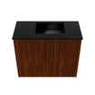Mondiaz JOYA 50cm toiletmeubel - kleur Ruby - Wastafel FAYE positie Rechts 1 kraangat kleur Urban. SW1421863