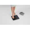 Brabantia ReNew Pèse-personne - jusqu'à 180kg - piles - gris foncé SW767536