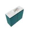 MONDIAZ TURE-DLUX Meuble toilette - 60cm - Smag - EDEN - vasque Ostra - position droite - 1 trou de robinet SW1105084