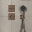 Hansgrohe ShowerSelect Comfort E Mitigeur de douche - encastré - 3 fonctions - Bronze brossé SW918017
