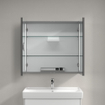 Villeroy & Boch My view armoire de toilette - 80x75 cm. 2 portes et éclairage LED 1024980