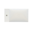 Arcqua marble ensemble de lave-mainss 40x22x54.5cm lave-mains blanc mat sans trop-plein chêne noir SW909585