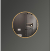 FugaFlow Eccelente Arredo Miroir de salle de bains - rond - diamètre 120cm - éclairage LED indirect - chauffage miroir - interrupteur infrarouge SW1469318
