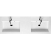 BRAUER New Future Bologna Meuble salle de bain 120cm avec miroir Blanc SW47907