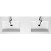 Saniclass New Future Bologna Meuble salle de bains 120cm sans miroir taupe SW25055