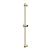 IVY Concord Ensemble de douche pluie - encastré - symmetry - inverseur d’arrêt 2 voies - bras de plafond 30 cm - pomme de douche principale medium 25 cm - barre de douche avec sortie - flexible de douche 150 cm - douchette bâton - RVS316 - or mat brossé P SW1032010