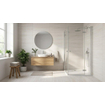 Terravito Fissaro carreau mural et de sol - 22.2x89.5cm - 8mm - rectifié - antidérapant - effet bois - blanc SW863186