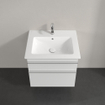 Villeroy & Boch Venticello meuble sous-lavabo - avec 2 tiroirs pour lavabo - 60.3x50.2x59cm - blanc brillant 1025474