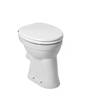 Xellanz Cuvette de WC surélevée à poser PK 46 x 46 cm blanc brillant SW10746