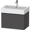 Duravit D-neo Meuble sous vasque 68x44.2x44cm 1 tiroir Graphite mat SW640713