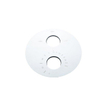 Fortifura Calvi Inbouw Regendoucheset - rond - thermostatisch - plafondarm - glijstang - 25cm hoofddouche - staaf handdouche - gladde doucheslang - chroom SW1189362