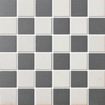 La Mosaic Factory London carreau mosaïque - 30,9x30,9cm - carrelage mural et de sol - Carré - Porcelaine Chessboard Mat SW471148