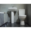Villeroy & Boch O.novo Cuvette pour pack avec abattant et évacuation horizontale ceramic+ Blanc 0124169