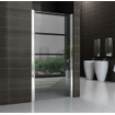 Wiesbaden Between Porte de niche 700 x 2000 x 8 mm verre clair nano/chrome SW20649