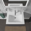 Duravit ME by Starck lavabo pour meuble 63x49cm avec 1 trou de robinet avec trop-plein avec WonderGliss blanc SW69044