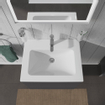 Duravit Me by starck meubelwastafel 63x49cm 1 kraangat met overloop wit SW88247