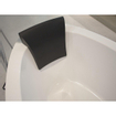 Saniclass Deluxe coussin de bain - 37x34cm - grand modèle - noir - 2 pièces SW773178
