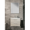 Miroir Plieger Lina Nero avec 2x éclairage LED vertical 60x80cm avec cadre noir SW225416