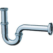Hansgrohe Sifon 1.1/4inch avec rosace incluant tube mural Laiton Chrome SW116451
