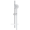 GROHE Vitalio Joy Ensemble barre de douche - 60cm - douchette ronde - 3 types de jets - chrome SW1522139