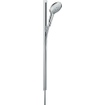 Hansgrohe Raindance Select UnicaS glijstangset met Raindance 150 AIR 3jet handdouche 90cm met doucheslang 160cm wit chroom 0450880