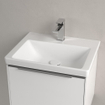 Villeroy & Boch Subway 3.0 Lavabo - 550 x 440 x 165 stone white mat (blanc) CeramicPlus - sans trop-plein SW701112