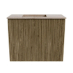 Mondiaz JOYA-DLUX 50cm meuble de salle de bains WC - couleur Dusk - Vasque FAYE position Gauche Sans trou de robinet couleur Saba. SW1426046