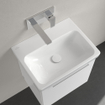 Villeroy & boch Architectura Lavabo - 42x55cm - dessous rectifié - sans trou de robinet - CeramicPlus - blanc alpin SW1162711