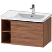 Duravit D-neo Meuble sous vasque 78.4x45.2x44cm 1 tiroir Noisette mat SW640800